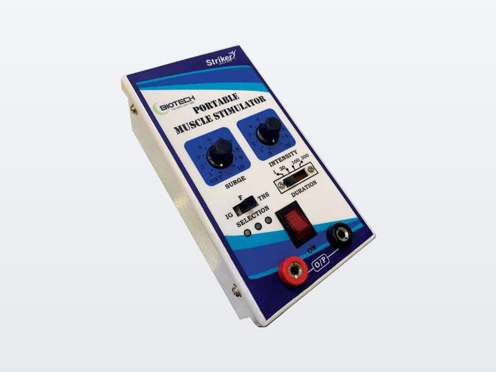 Portable Muscle Stimulator with TENS — electrotherapy